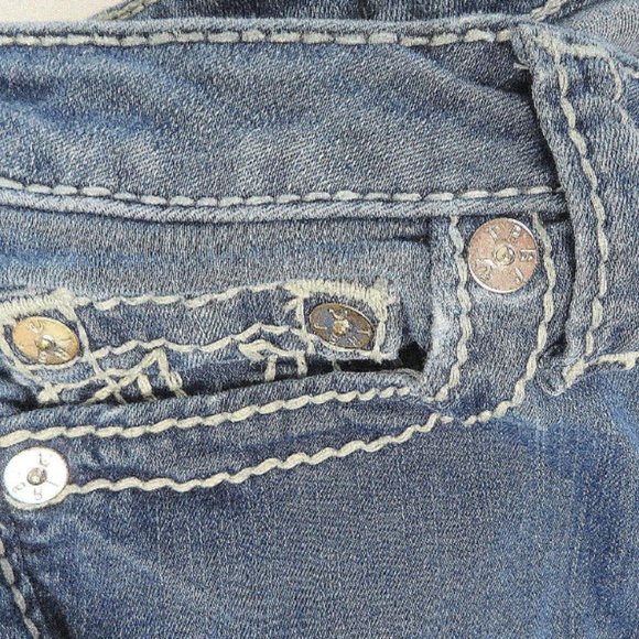 True Religion Faded Blue Skinny Jeans Size‎ 27 - Picture 4 of 5